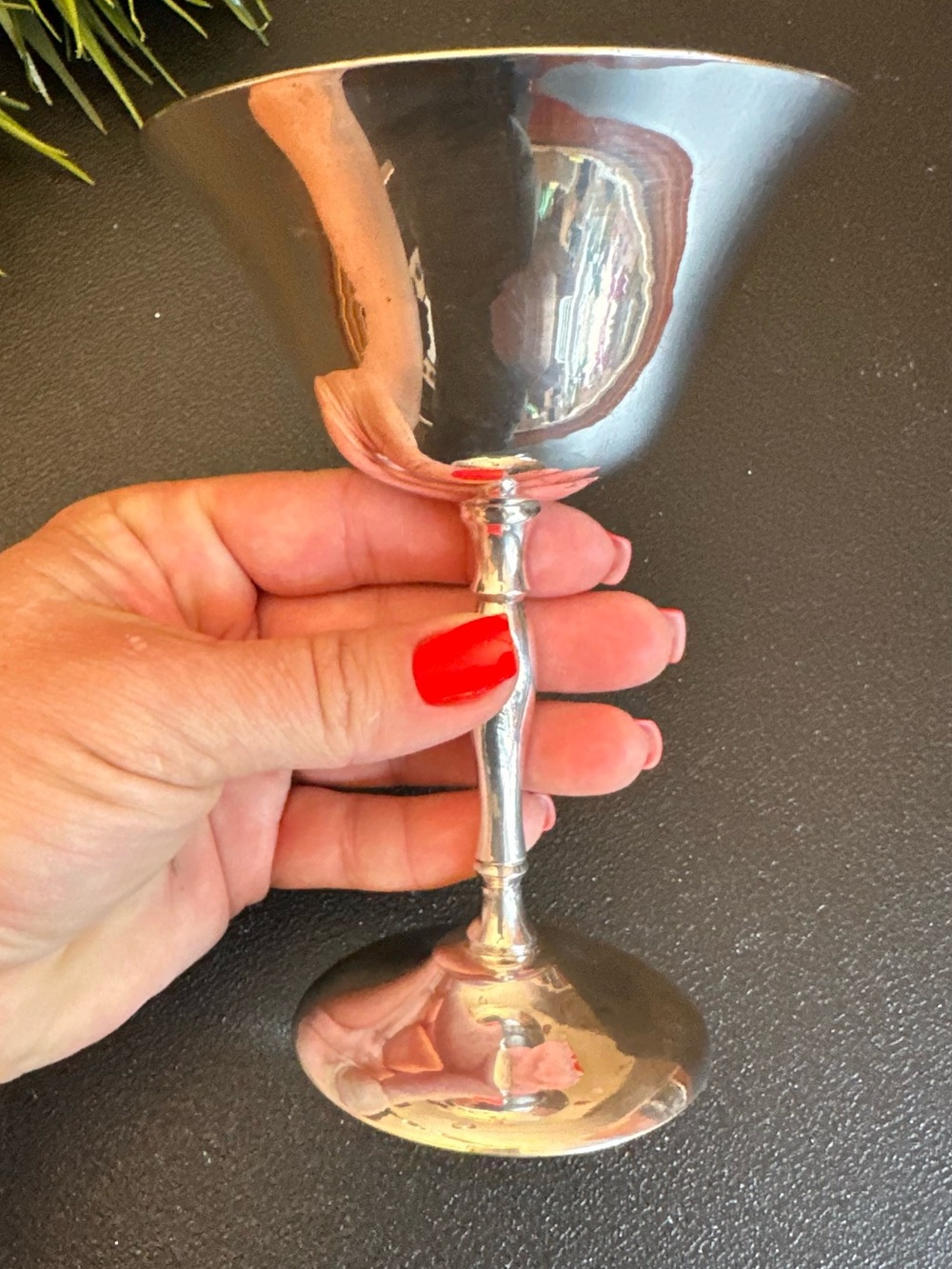 Silver coated  Goblet